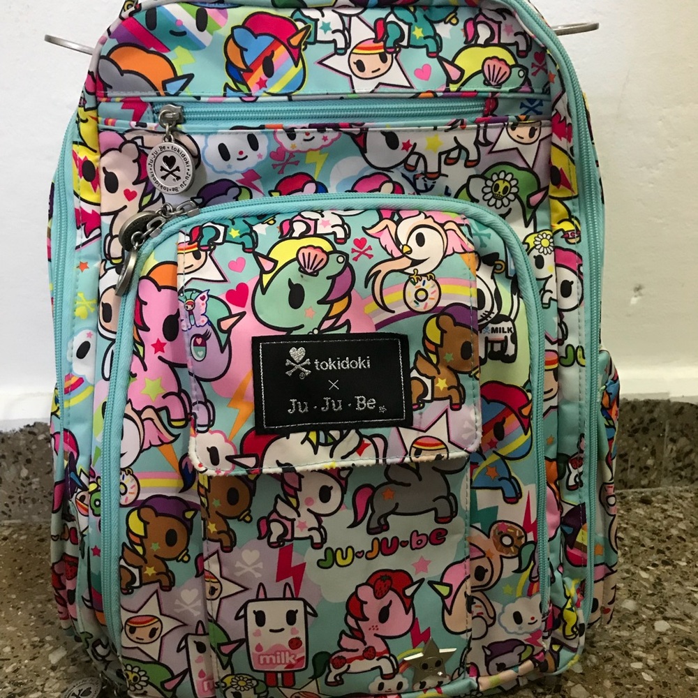 Jujube tokidoki brb unikiki 2.0 diaper bag